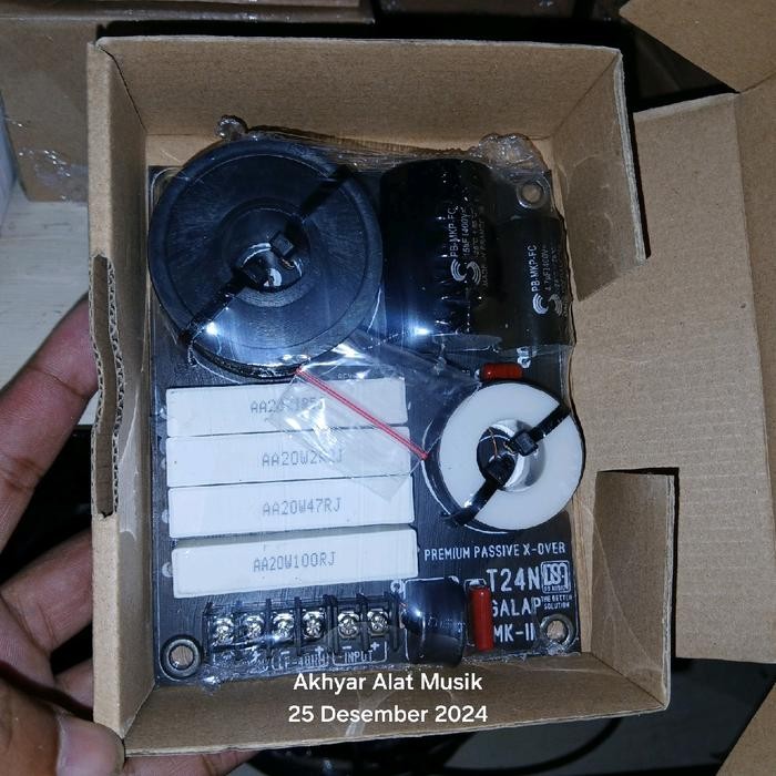 Crossover Passive T24N Cides DSA Dealer Akhyar Audio Transparan