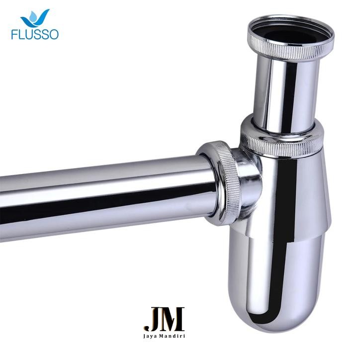 SIFON BOTOL JUMBO FLUSSO SALURAN PEMBUANGAN TUTUP WASTAFEL 520