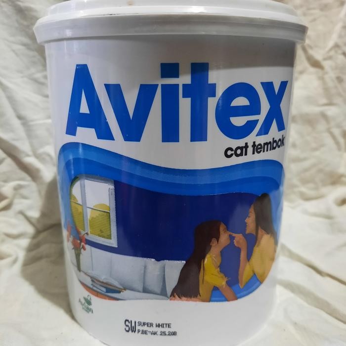 Cat Tembok Avitex 1 Kg hijau biru abu