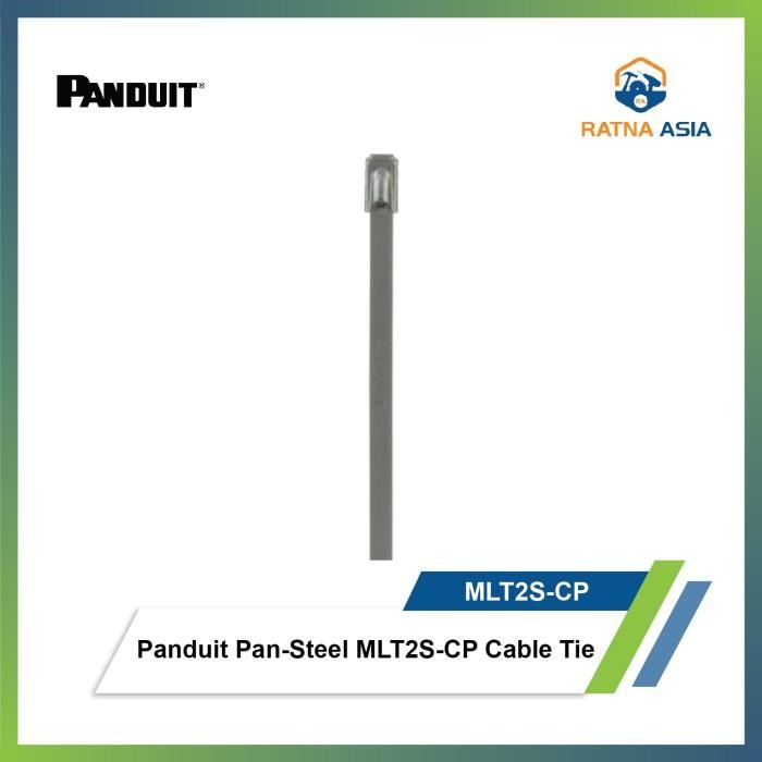 

HOT SALE! Kabel Tis Panduit Pan-Steel MLT2S-CP Cable Tie isi 100 pcs
