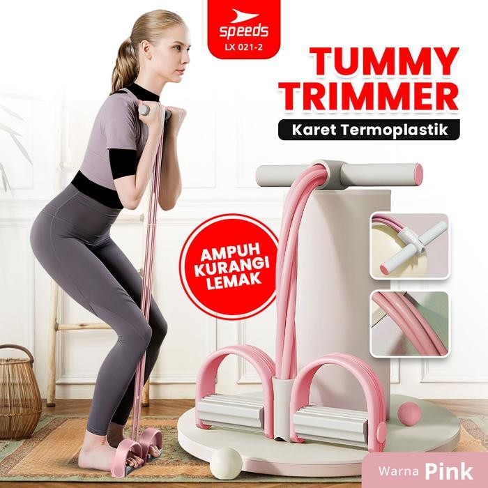 Tummy Trimmer Pull Reducer Expander Elastis Resistance Band Lx 021-02