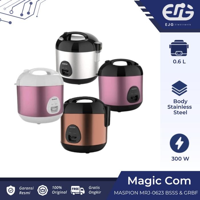 PREMIUM MASPION MRJ 0623 BSSS & MRJ 0623 GRBF 0.6 LITER BODY PANCI STAINLESS STEEL MRJ0623BSSS