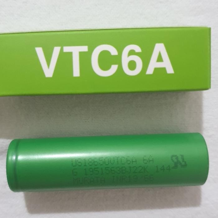 18650 vtc6A sony VTC 6A battery 3000mah original batre baterai