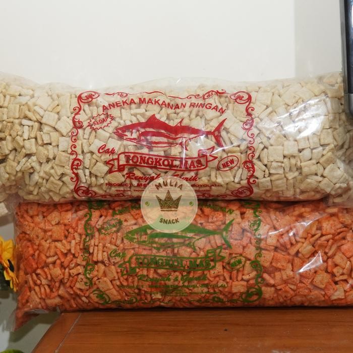 

New 1 KILOGRAM KERUPUK RAMBAK TAHU KOTAK