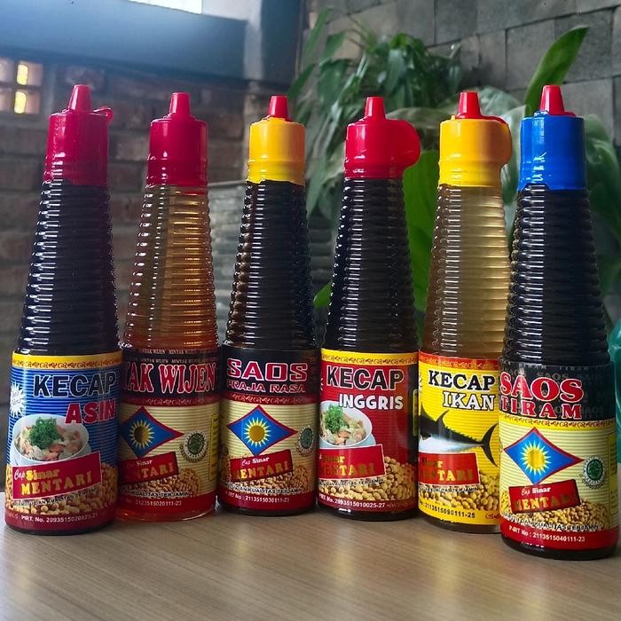 

New Paket Hemat Isi 6 Varian Minyak Wijen,kecap ikan,kecap inggris,kecap asin,saos tiram,saos