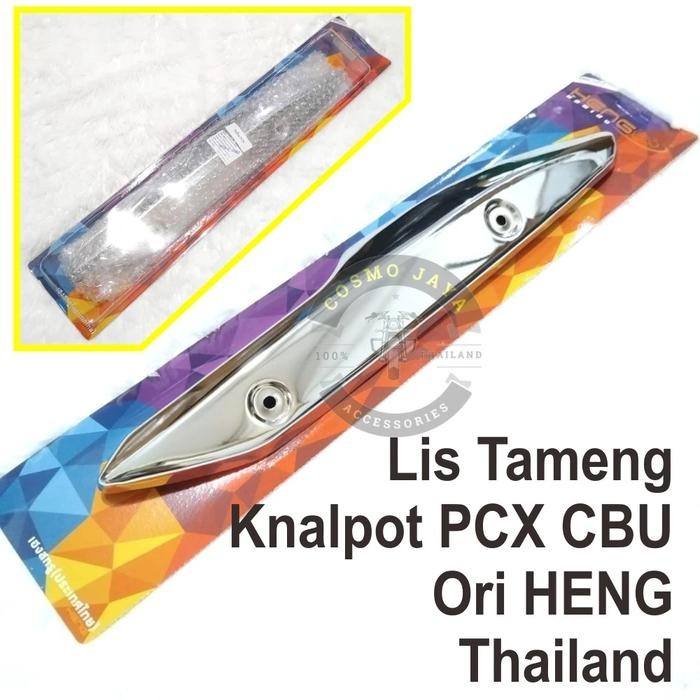 Lis Tameng Knalpot Motor PCX CBU Thailand List Cover Vario 125 150 Ori HENG terlaris
