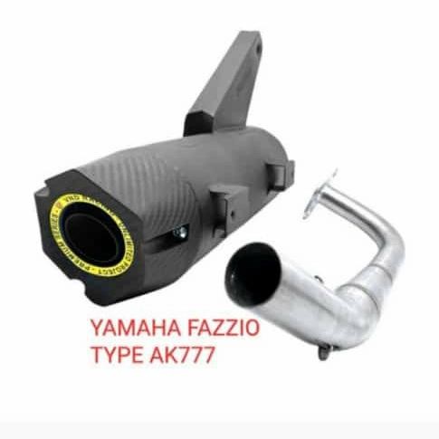 KNALPOT STANDAR RACING VND AK 777 UNTUK MOTOR YAMAHA FAZZIO 125 terlaris