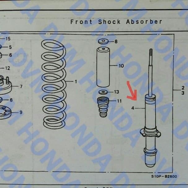 Shockbreaker Depan Ikybi Crv S10