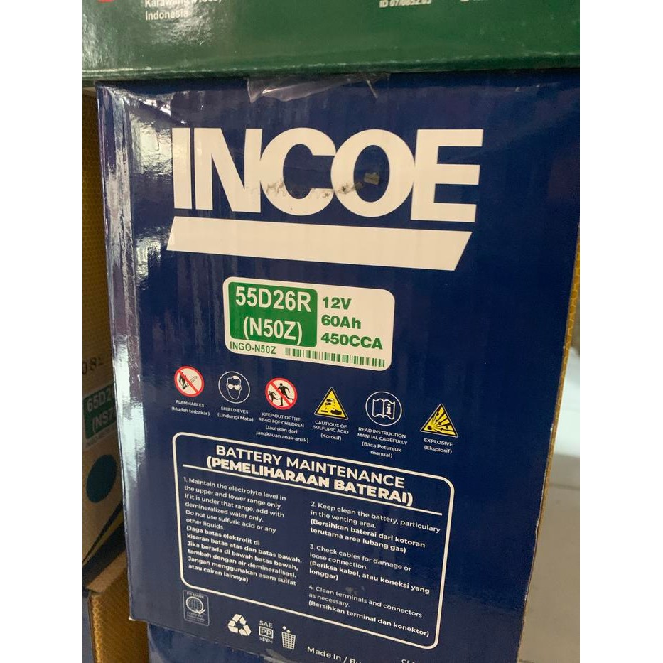 Accu Incoe Gold N50Z 60A