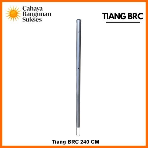 PREMIUM TIANG PAGAR BRC GALVANIS UKURAN 80cm, 120cm, 150cm