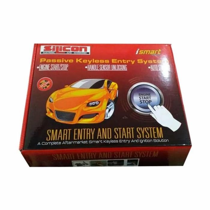 PREMIUM iSmart Alarm Mobil SILICON TOYOTA AVANZA VELOZ Smart Keyless Entry