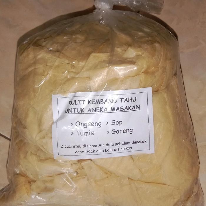 

PREMIUM Kembang tahu kering potongan kecil uk 1kg