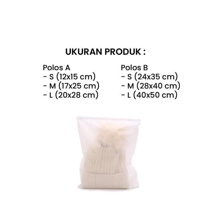 PREMIUM [COD] GD C33 Travel Pouch Ziplock Tas Penyimpanan Serbaguna