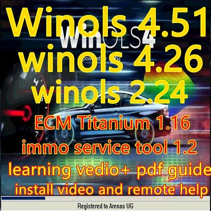Winols 4.51 winlos 4.26 winols 2.24 With 66 Plugins Checksum ECU