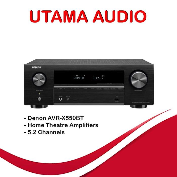 Denon Avr X 550 Bt / Avrx 550Bt / Avr550 Bt 5.2 Annel Av Receiver