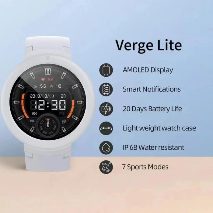 Fitness Tracker Amazfit Verge Smartwatch By Xiaomi Amazfit Verge
