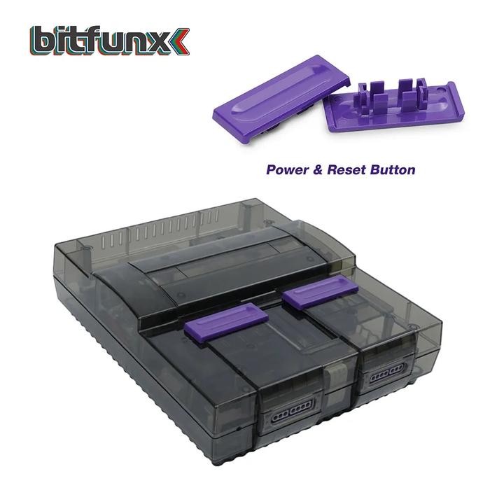 BitFunx Replacement Power Reset Switch For SNES Console Power Button