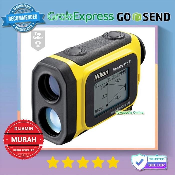 TERMURAH Nikon Forestry Pro II Laser Rangefinder 3-point Hypsometer Nikon Forestry