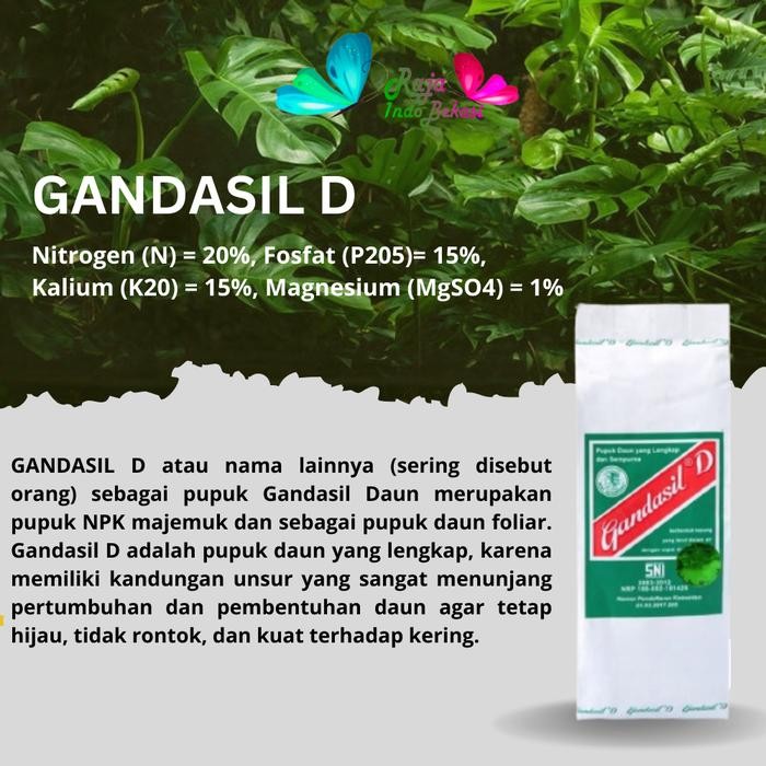 [Sp] Pupuk Gandasil D Pupuk Daun Gandasil D 100 Gram