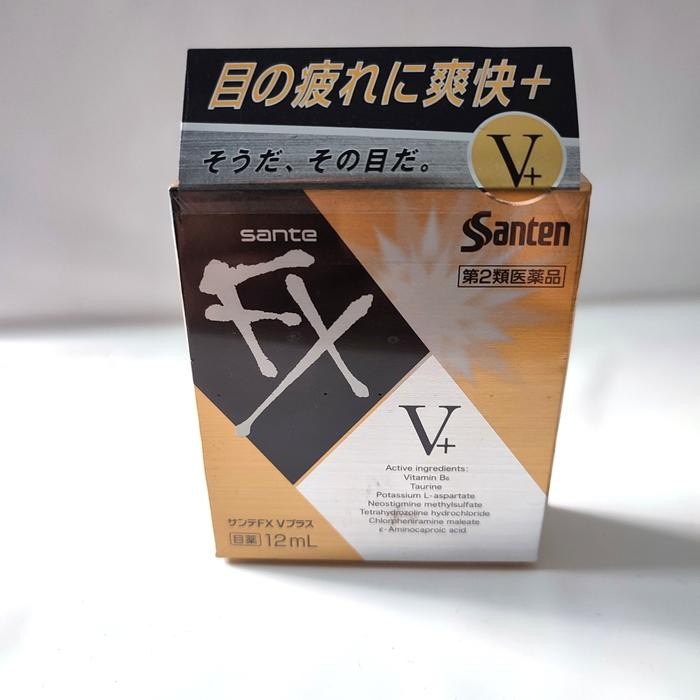 Santen Fx Neo V+ Gold Eyedrop Santen Fx Tetes Mata Original Japan