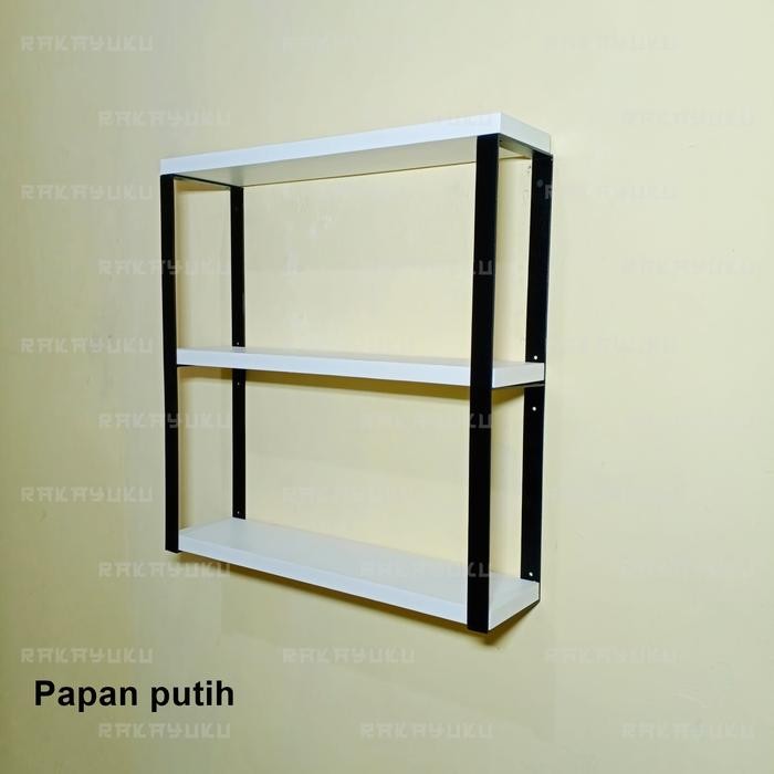 Rak Besi 3 Susun + Ambalan , Rak Serbaguna