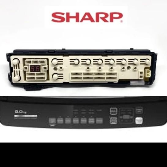 MODUL PCB MESIN CUCI SHARP ES-M1000T-GG ES-9000T-GG 8000T-GG ORI BEST
