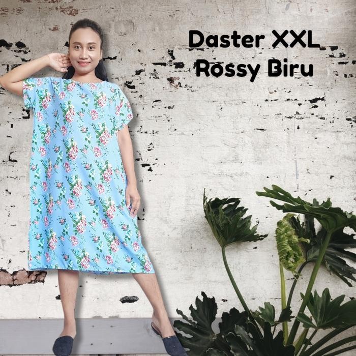 Daster Wanita Bali XXL Katun Rayon Adem Kain Motif
