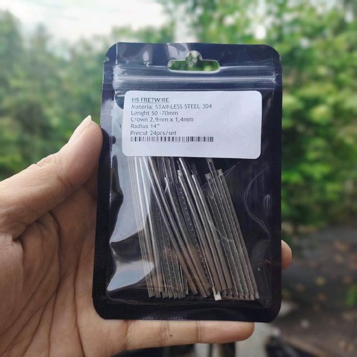 Fret Premium 29 HS Stainless Steel Untuk Gitar Jumbo 2,9 - 24 Pcs - Gitar dan Bass