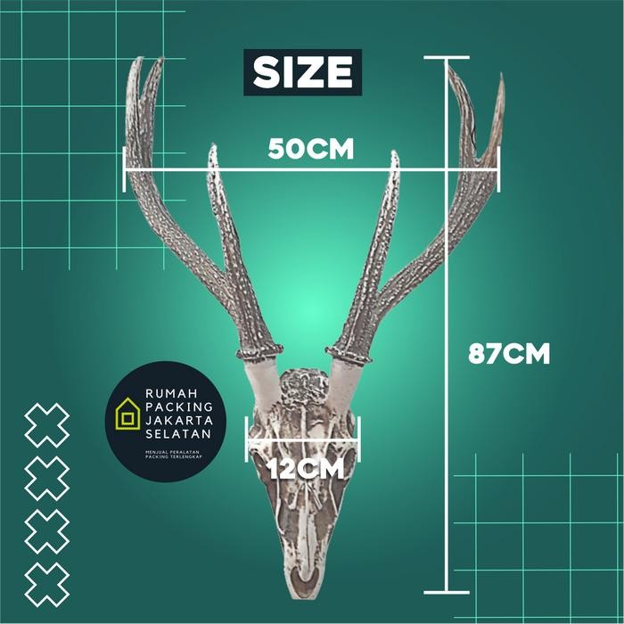 Pajangan Tanduk Rusa Tanduk Rusa Pajangan Tanduk Rusa Bahan Fiber