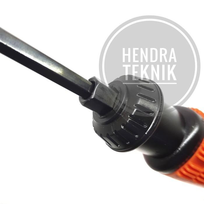 [Expert] OBENG BB 8" OBENG 2WAY GAGANG KARET 20CM OBENG BOLAK BALIK PANJANG 200