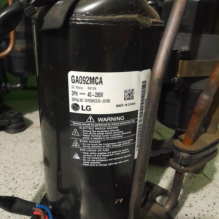 KOMPRESOR AC LG SMART INVERTER 1PK DUAL INVERTER 1PK T10EVA T08EMV1