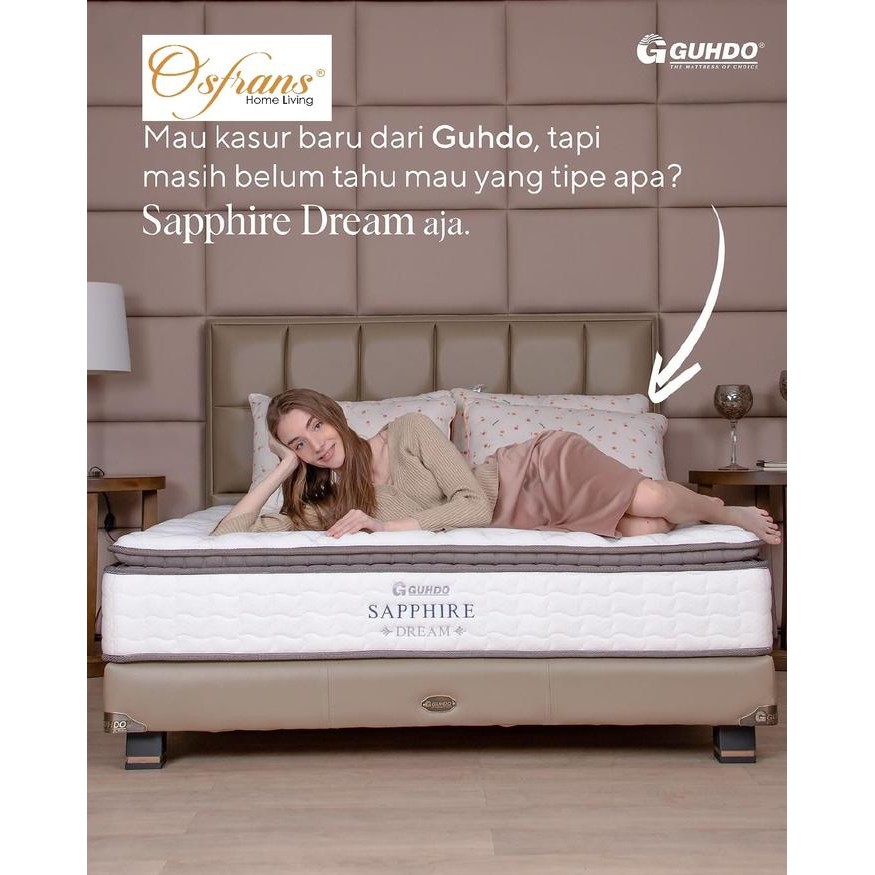 Guhdo Springbed Sapphire Dream - 140x200 - Hanya Kasur / Mattress