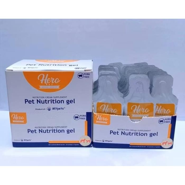 HERO PET NUTRITION GEL / VITAMIN KUCING ANJING