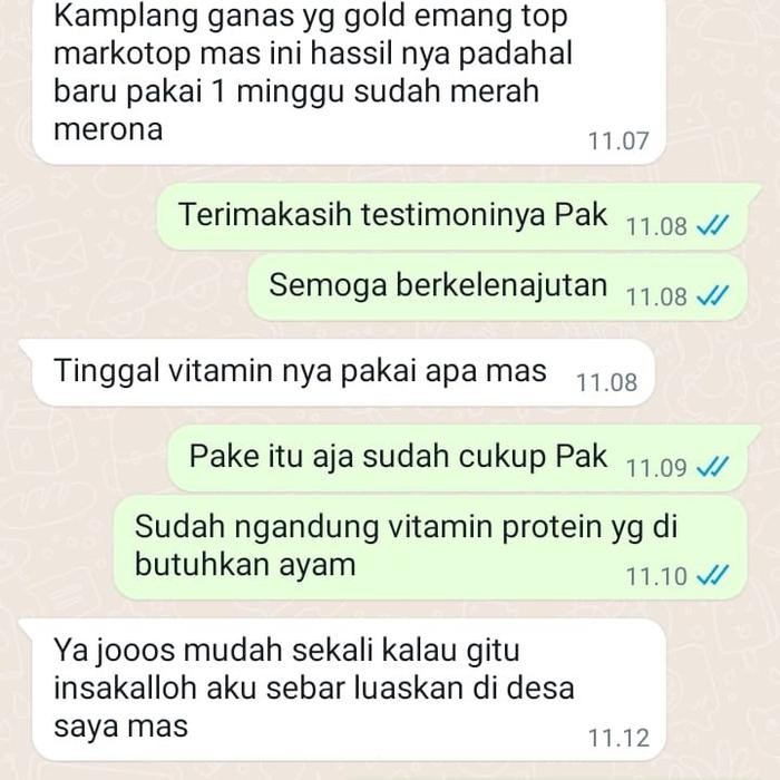 KAMLANG GANAS GOLD VIP (70 BUTIR) SUPLEMENT RAWATAN