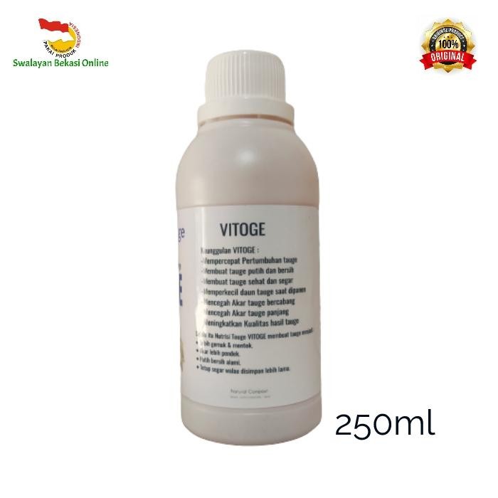 Gardening_Love Vitoge 250Ml Pupuk Nutrisi Khusus Toge, Nutrisi Toge, Pupuk Toge