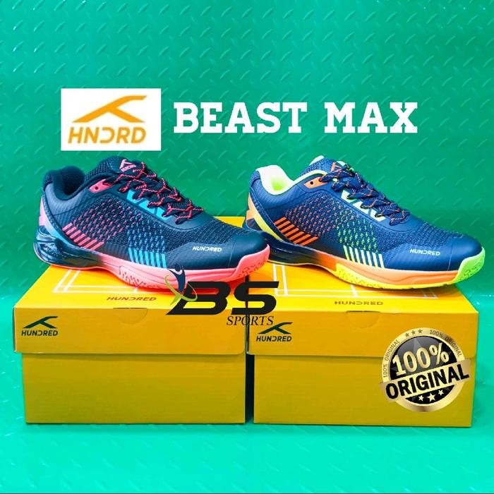 SEPATU BADMINTON HUNDRED BEAST MAX HNDRD BEAST MAX ORIGINAL
