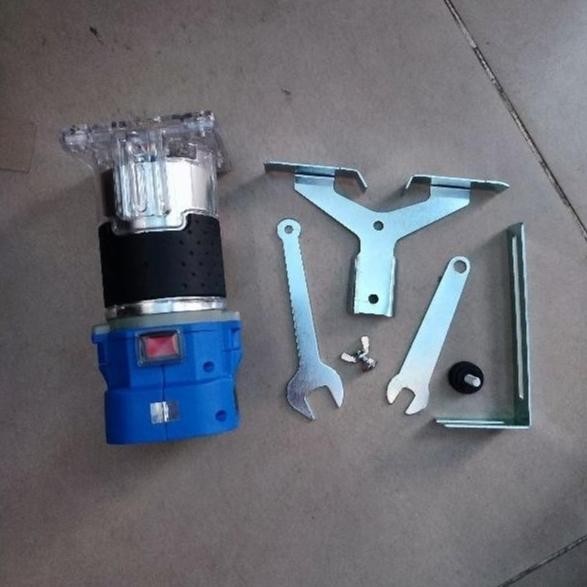 Router Wood Trimmer Mollar Cwt20350-U/Ue Cordless Mesin Profil Baterai