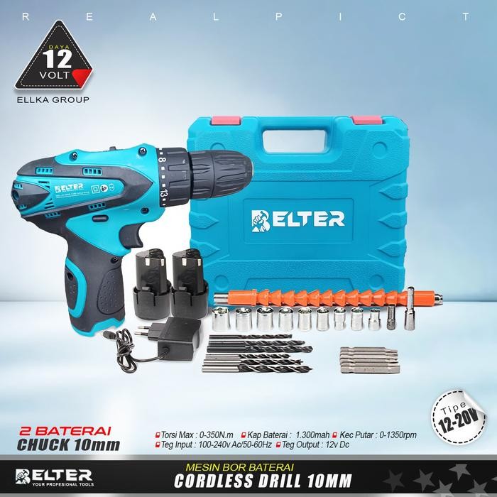 Mailtank Cordless Bor 12V (Satria)/Mailtank Bor Charge 12V Sh-216