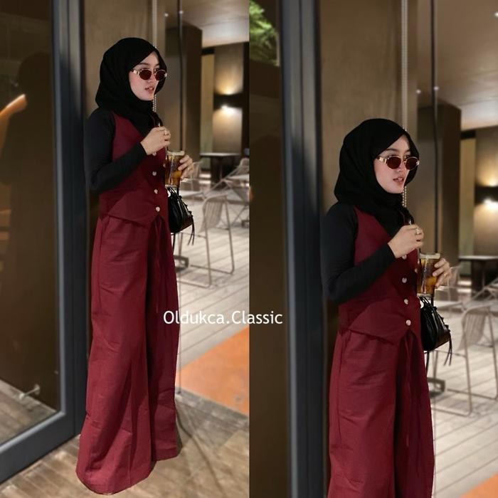 Gaudy set, vest dan celana