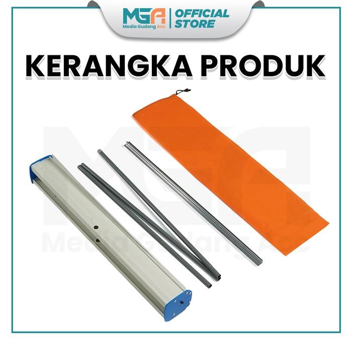 SALE PROMO ROLL UP BANNER 60X160 / STAND BANNER BESI / STANDING BANNER 60X160 STANDING BANNER JUALAN