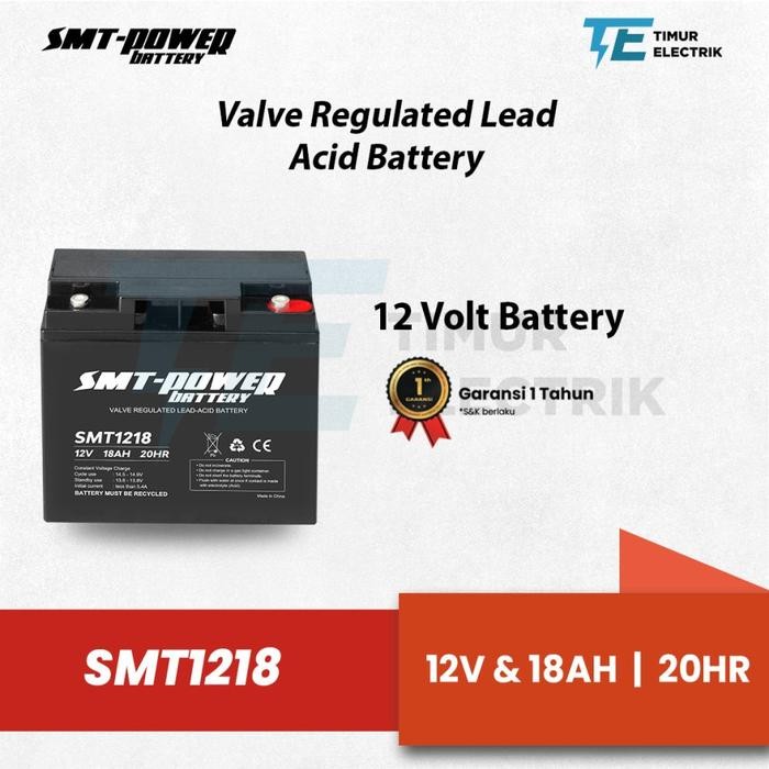 Terlaris Battery VRLA / Baterai Ups / Bateri Sepeda Listrik / 12V 18AH SALE