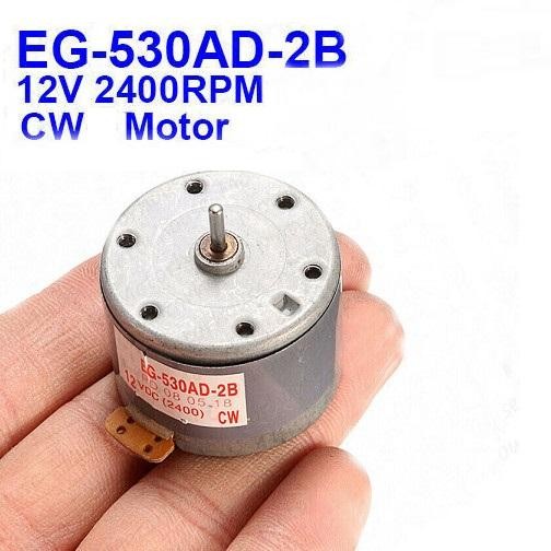 Motor Dc 12V Cw ( Kanan ) 2 Pin Dinamo Tape Konvensional For Project Elektronika Dvd Mainan