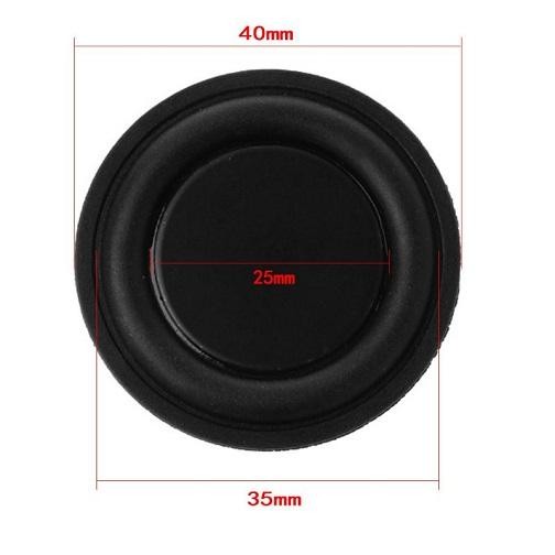 2 Pcs Woofer Vibration Membrane 40Mm Bass Radiator Passive Speaker Diy