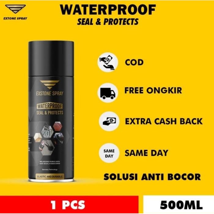 EXSTONE SEALENT SPRAY - ATAP ANTI BOCOR - 01 Pcs - AQUA SPRAY