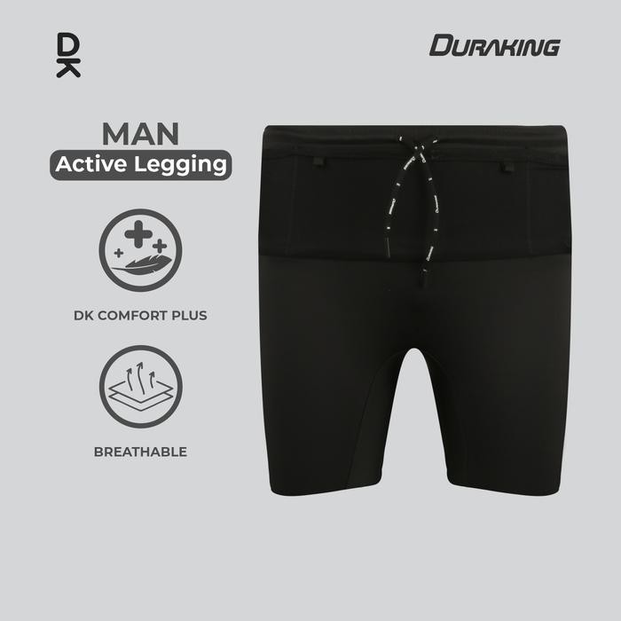 ORIGINAL Celana Legging Pendek OlahPria - Running ActiveLeggingPants Sport Pakaian Olahanti-bau