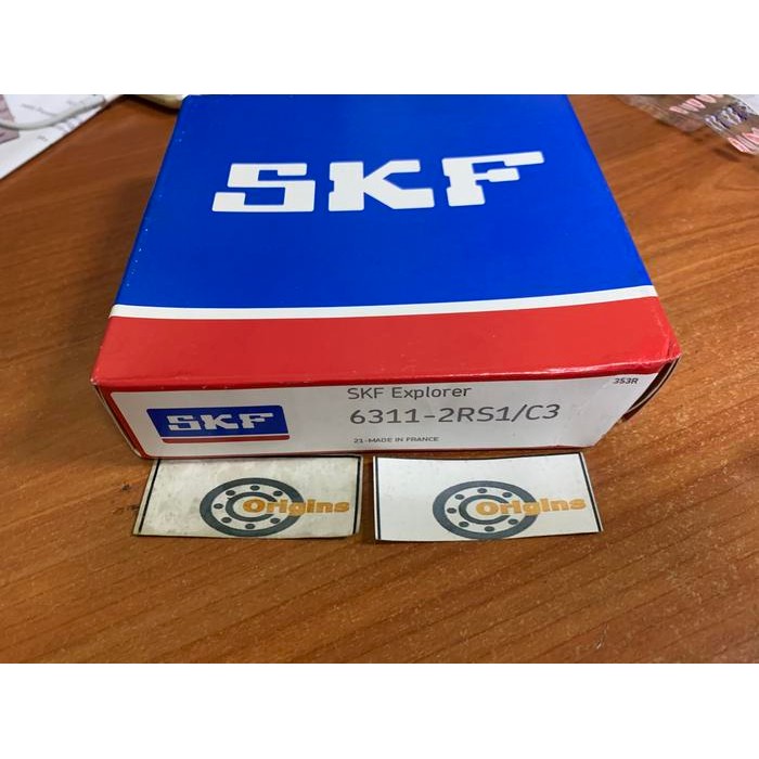 Bearing 6311 2Rs C3 Skf Original 6311-2Rs1/C3