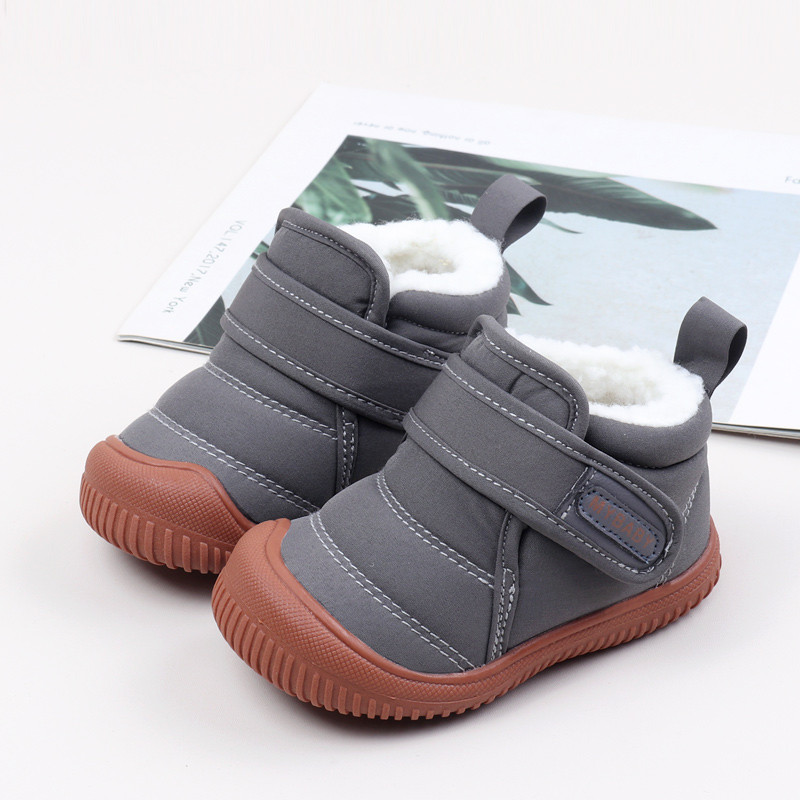 Toddler Warm Boots Soft Sole, Adorable Baby Girls Boys Winter Boots, Multicolor Kids Fall Winter