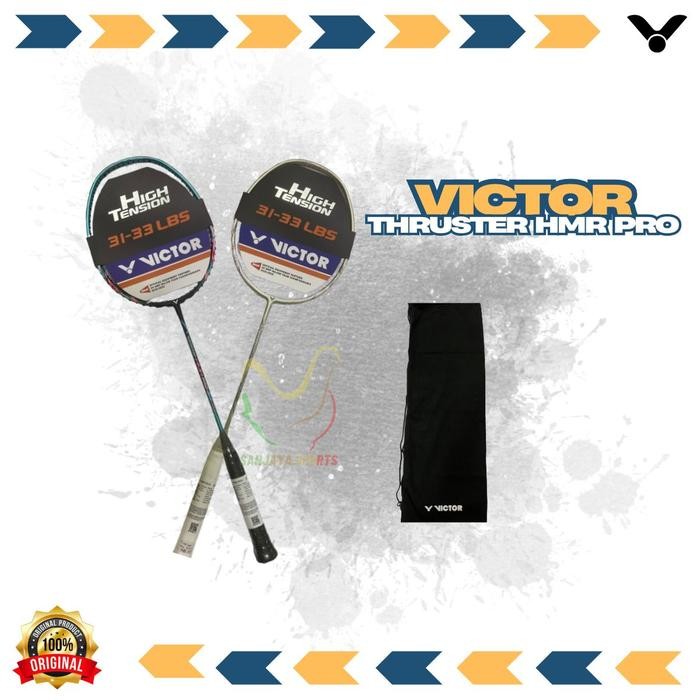 RAKET VICTOR BULUTANGKIS BADMINTON VICTOR THRUSTER HMR PRO ORIGINAL