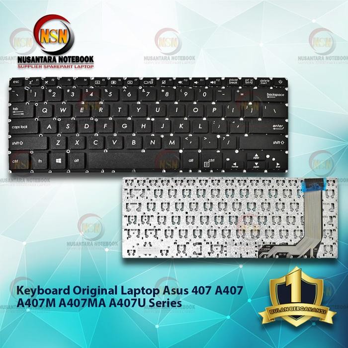 Keyboard Original Asus 407 A407 / A407M / A407MA / A407U Series