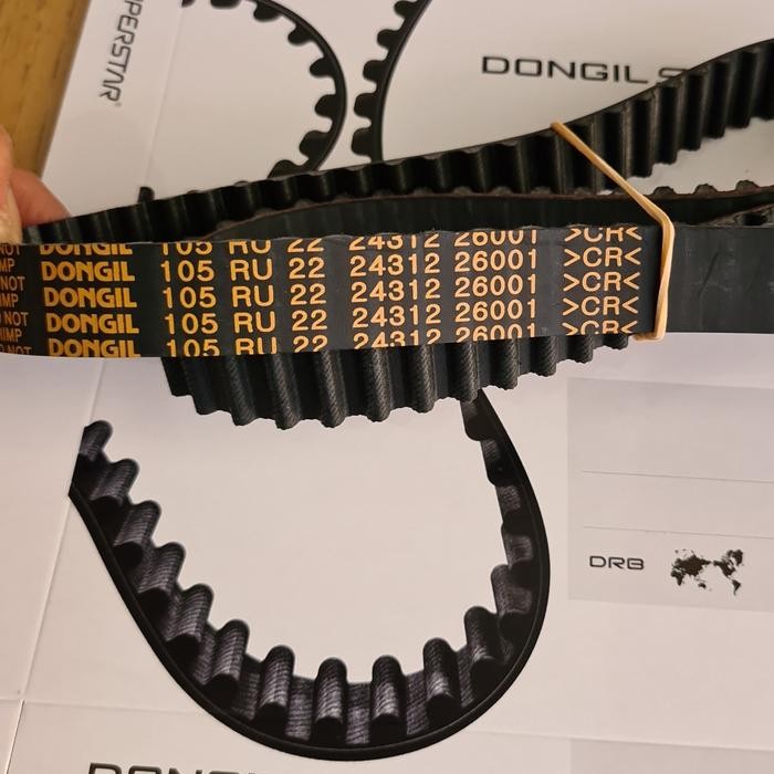 Teming Belt Timing Belt Kia Pride Hyundai Matrix